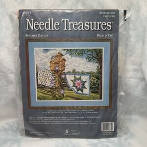 Vintage Needle Treasures 06634 Summer Breeze Cross Stitch Kit SEALED